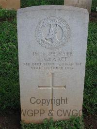 Dar Es Salaam War Cemetery - Graaff, J